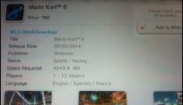 Kilimanjaro lealtad Pisoteando Mario Kart 8 Download Size Revealed In Wii U eShop | N4G