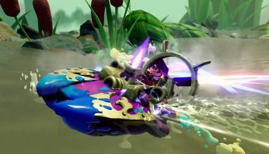 Figurine Skylanders SuperChargers – Splatter Splasher (Reef Ripper) Par Activision