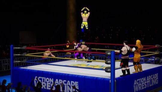 Action Arcade Wrestling bodyslams onto Xbox and PlayStation Action Arcade Wrestling bodyslams onto Xbox and PlayStation