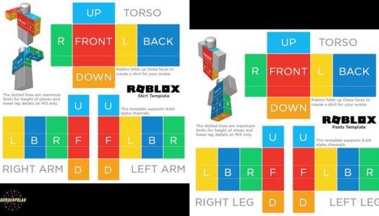 Ban Tips present day Roblox Shirt and Pants Template Guide | N4G